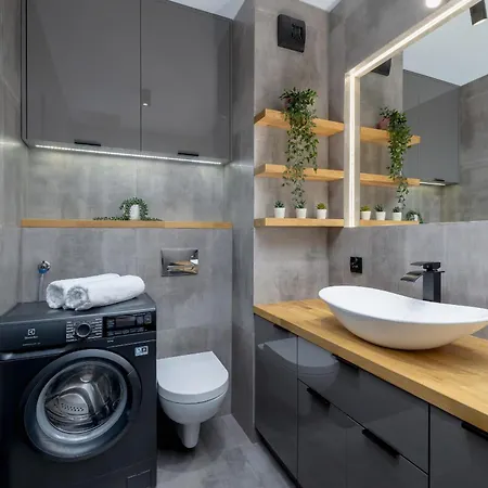 Appartement Apartament Przy Parku Slaskim W Katowicach Z Biurkiem 2 Miejsca Postojowe By Renters *